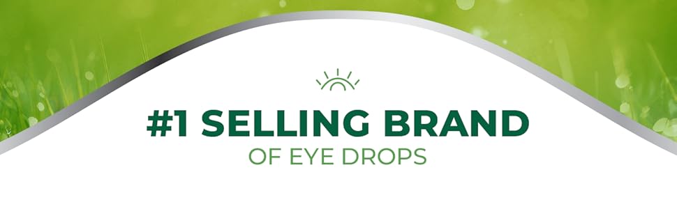 #1 Selling Brand of Eye Drops