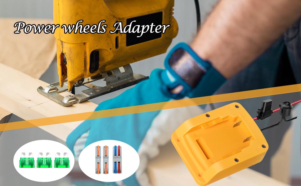 Power Wheel Adapter for DeWALT 18V/20V Battery Adapter