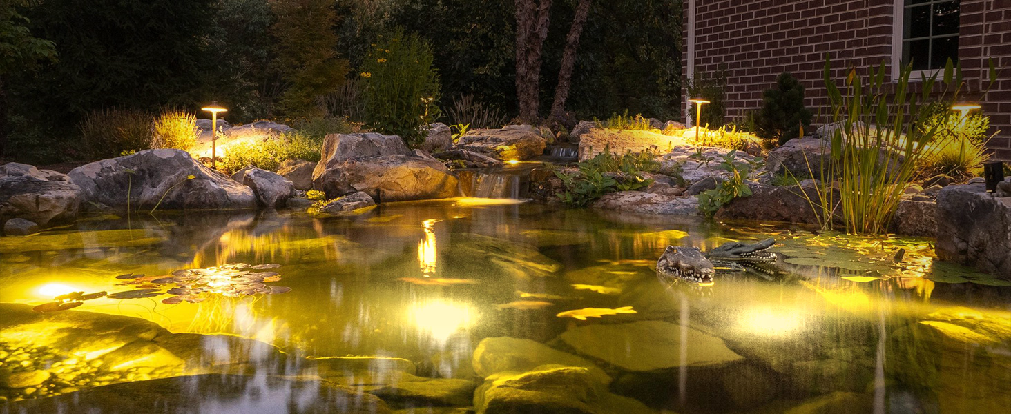 SUNVIE 3W Pond Lights LED Underwater 1224V AC/DC Low