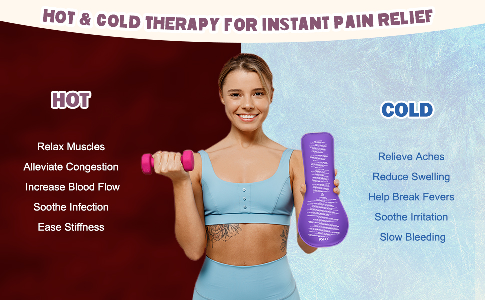 Lictin Reusable Perineal Cold and Hot Packs, Maternity Cooling Pads