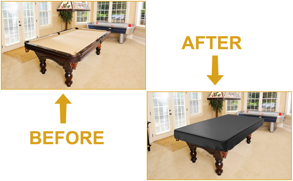 Billiard Pool Table Cover Waterproof, 8FT Ping Pong Table