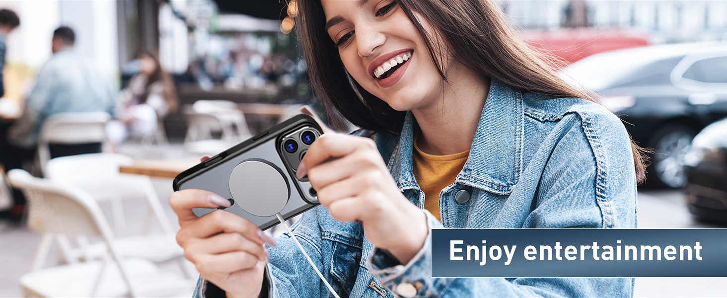 Capa Magnética Integrada para iPhone