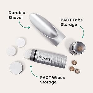 PACT Ultra Lite Bathroom Kit Features