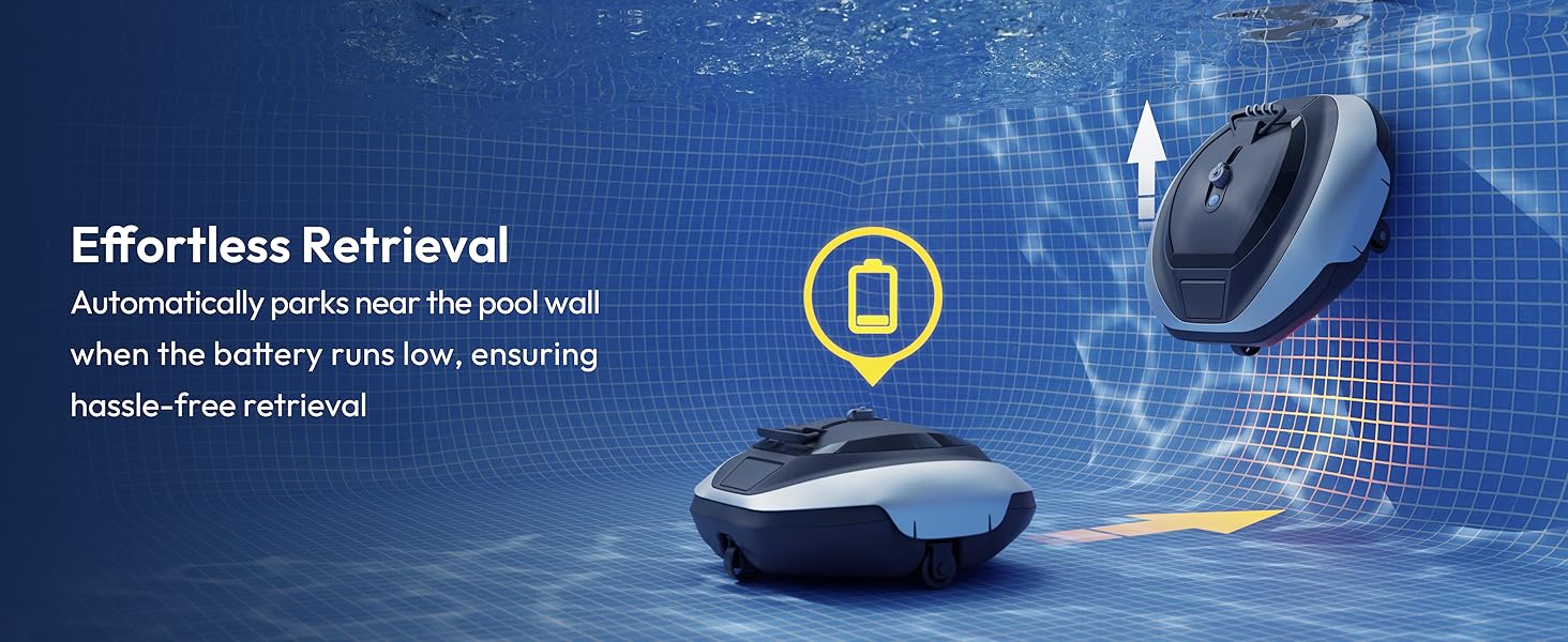 Above ground pool vacuum