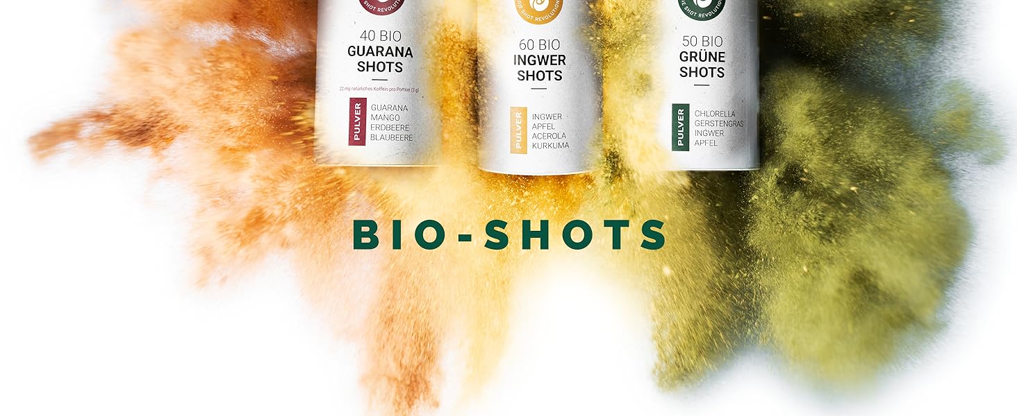 Hansegrün Guarana-Shot Pulver