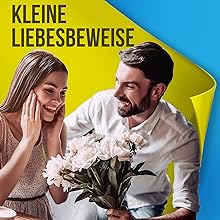 a man and woman with flowers