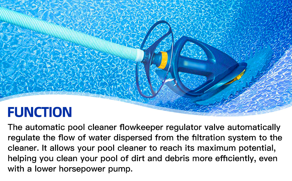 Kozlira Automatic Pool Cleaner Flow Keeper Flowkeeper