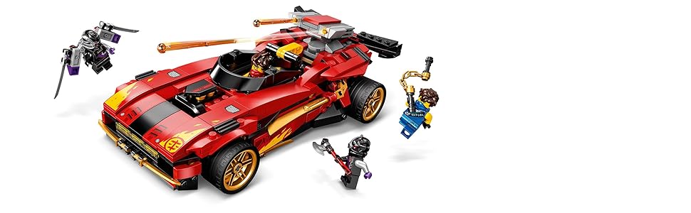 LEGO NINJAGO Legacy X-1 Ninja Charger 71737 Ninja Toy