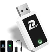 2-in-1 Wireless CarPlay & Android Auto Wireless Adapter, Fast 5GHz WiFi & Bluetooth for iPhone/iO...