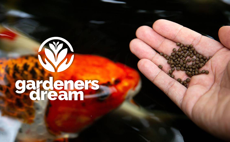 GardenersDream MultiPond Flakes Premium Grade Aquatic Fish Food Mix