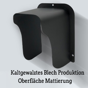 Couvercle MéTallique éTanche Pour Sonnette, Serrure De Porte, Interphone, Protection Sonnette Exterieur Pluie ProtèGe Convient Aux Prise Exterieur 13 002 cm