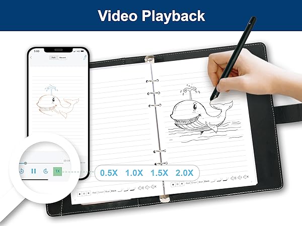 smart notebook and pen