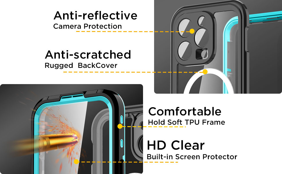 iphone 15 pro Max case 360