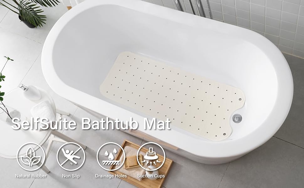 rubber bath mat