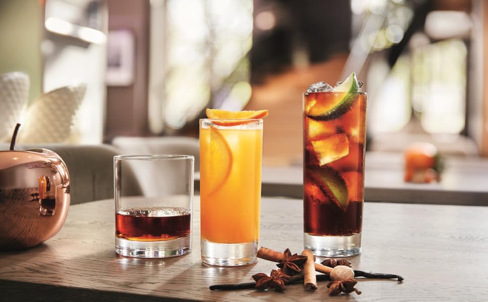glass, soda, cocktails