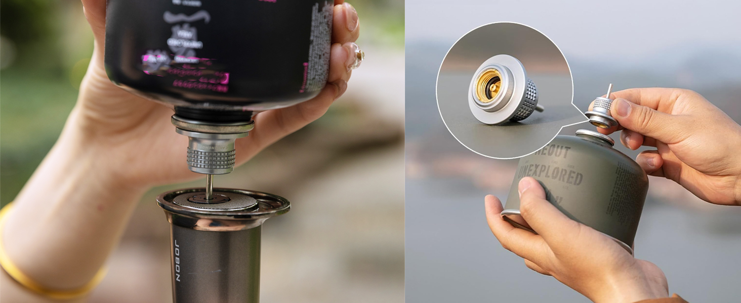 butane refill adapter