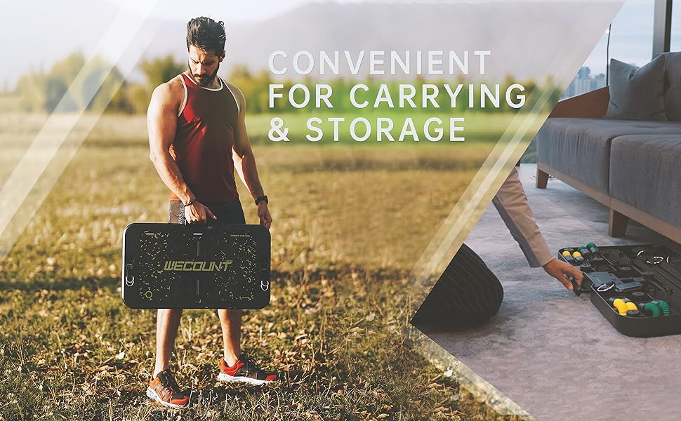 Anytime, anywhere, easy to store