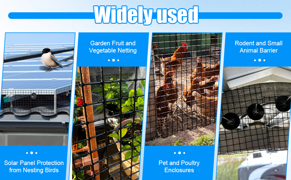 6in X 100ft Solar Panel Bird Guard