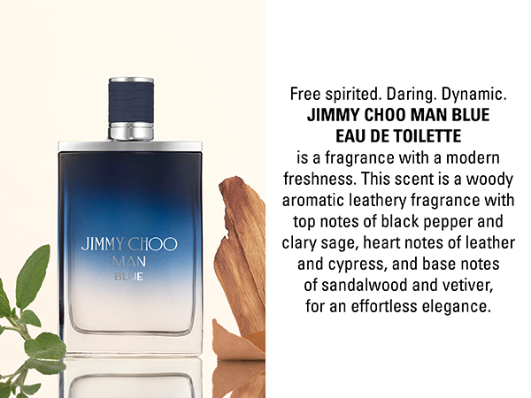 Amazon.com: Jimmy Choo Man Blue Eau de Toilette Spray 3.3 fl