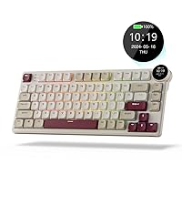 RK ROYAL KLUDGE N80 Low-Profile Mechanical Keyboard w/Smart