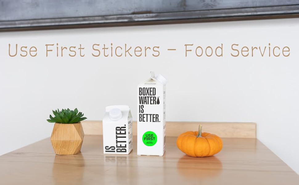Use first stickers