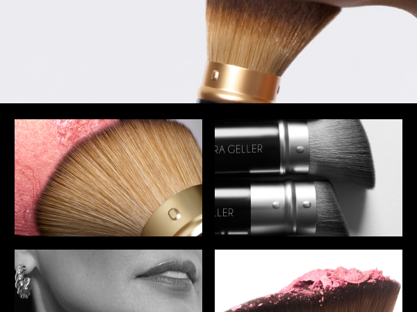 Retractable Angled Kabuki Brush