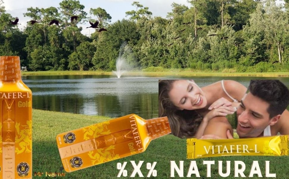 Vitafer-l gold for men vitamin c ginsen maca guarrana