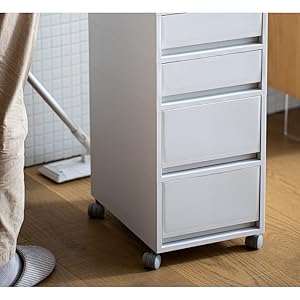 Amazon.co.jp: 霜山 5段 デスクワゴン キャビネット サイドワゴン Amazon.co.jp: 霜山 5段 デスクワゴン キャビネット サイドワゴン