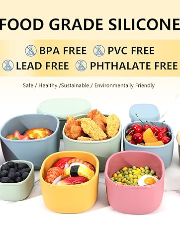 Silicone Food Storage Containers
