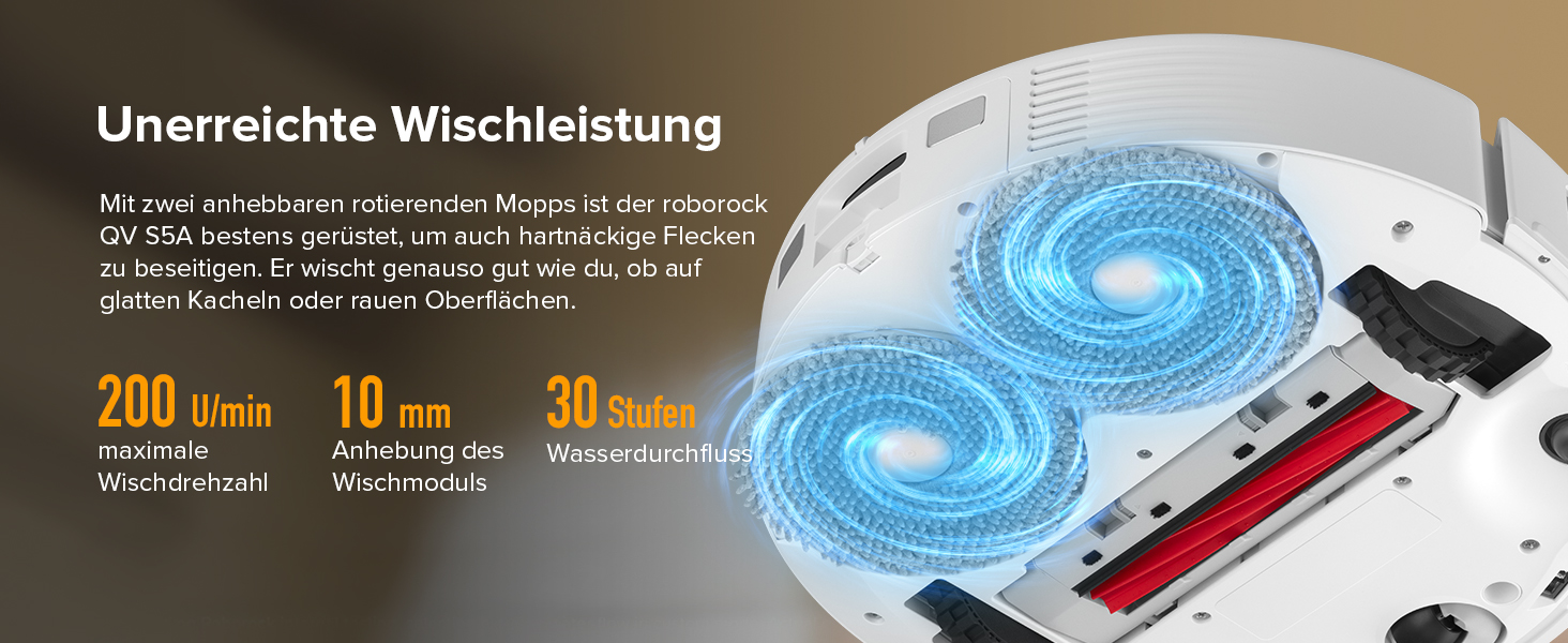 roborock QV 35A saugroboter