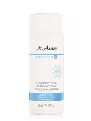 M. Asam CLEAR SKIN Klärungstonic (200 ml) – Gesichtswasser gegen Pickel ...