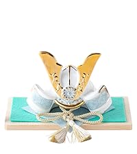 出世ミニ兜セット12個 Amazon | 五月人形 コンパクト 兜 陶器 ミニサイズ 染絵出世兜