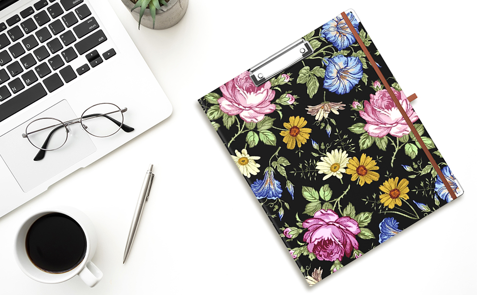 ZAXMEY Clipboard with Binder, 8.5 x 11 Folders Clip Board