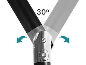 10FT Solar Patio Umbrella