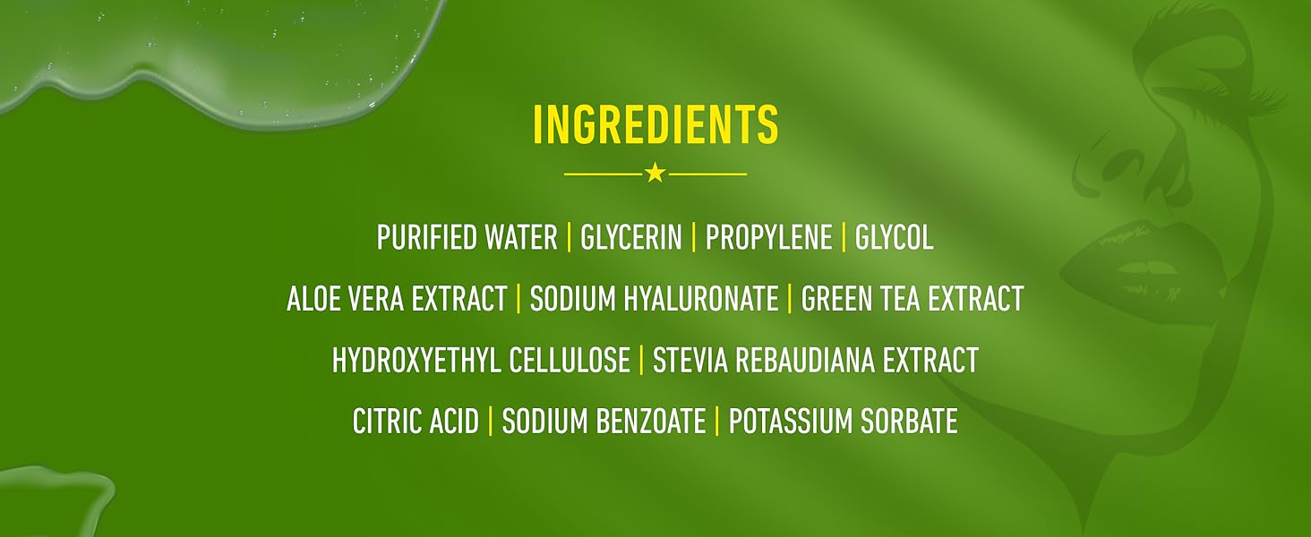 Ingredients lube