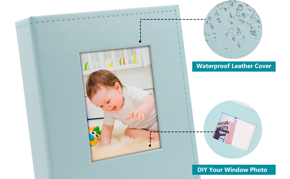 Photo Album 8x10, 8x10 Photo Album Book, Art Portfolio Folder for 8x10 Photos, Photo