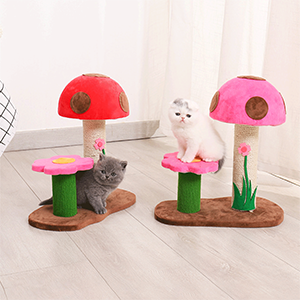 Mushroom Cat Scratching Post