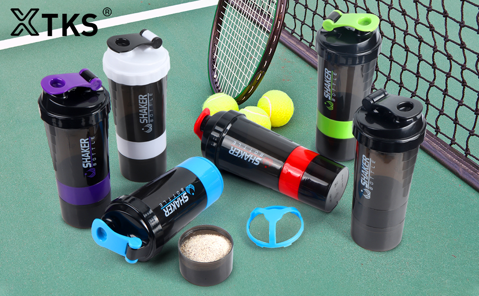 XTKS shaker bottle with mixing ball 
