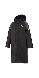 Amazon | [プーマ] 撥水 防風 アウター ロング丈 ACTIVE SPORTS