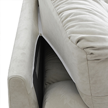 soft to the touch, durable, flexible, and will not wrinkle pet hair difficult blend frosted cloth