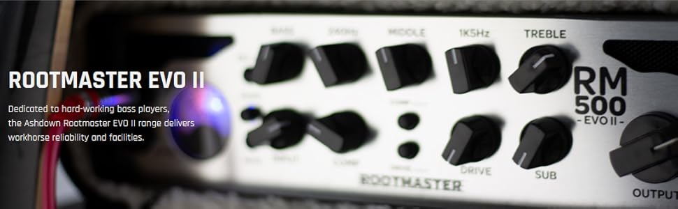 Ashdown  500W RM-500 EVO II 【国内正規品】 Amazon | Ashdown アッシュダウン 500W ベースアンプヘッド RM