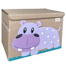 Animal Toy Box with Lid