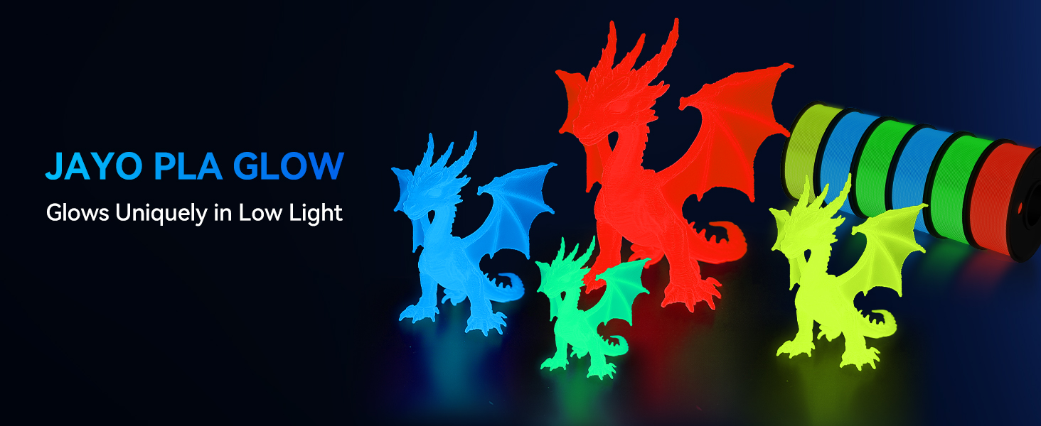 glow pla filament