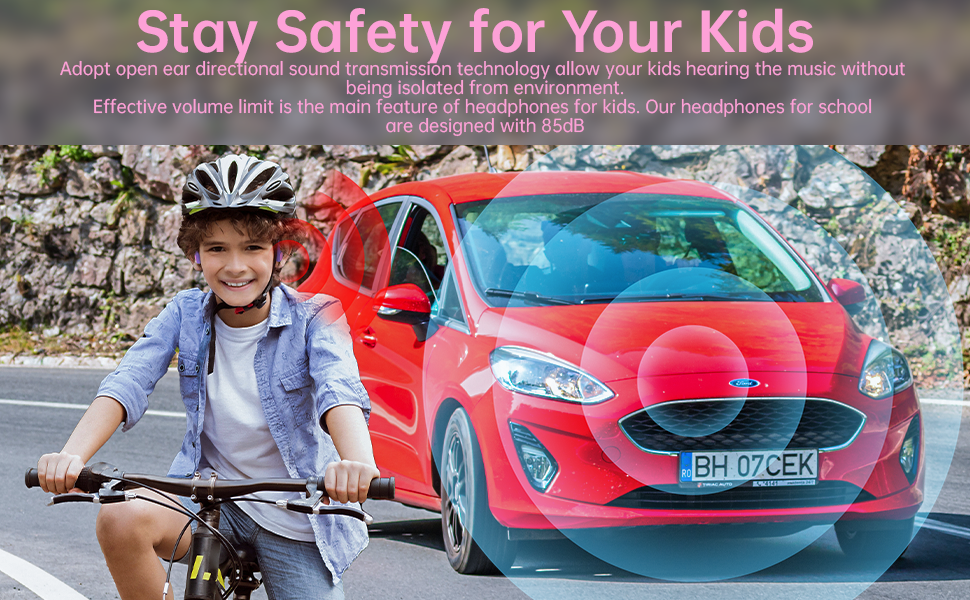 Bluetooth kids headphones