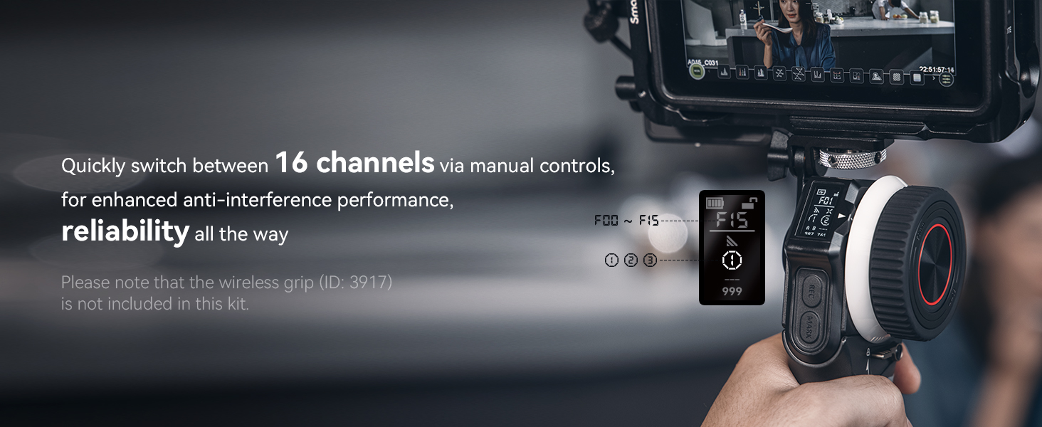 SMALLRIG MagicFIZ Wireless Follow Focus Basic Kit with Handwheel