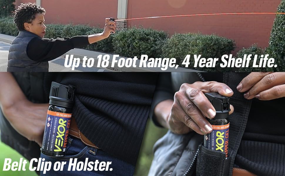 VEXOR® Pepper Gel from Zarc™, Maximum Strength Police