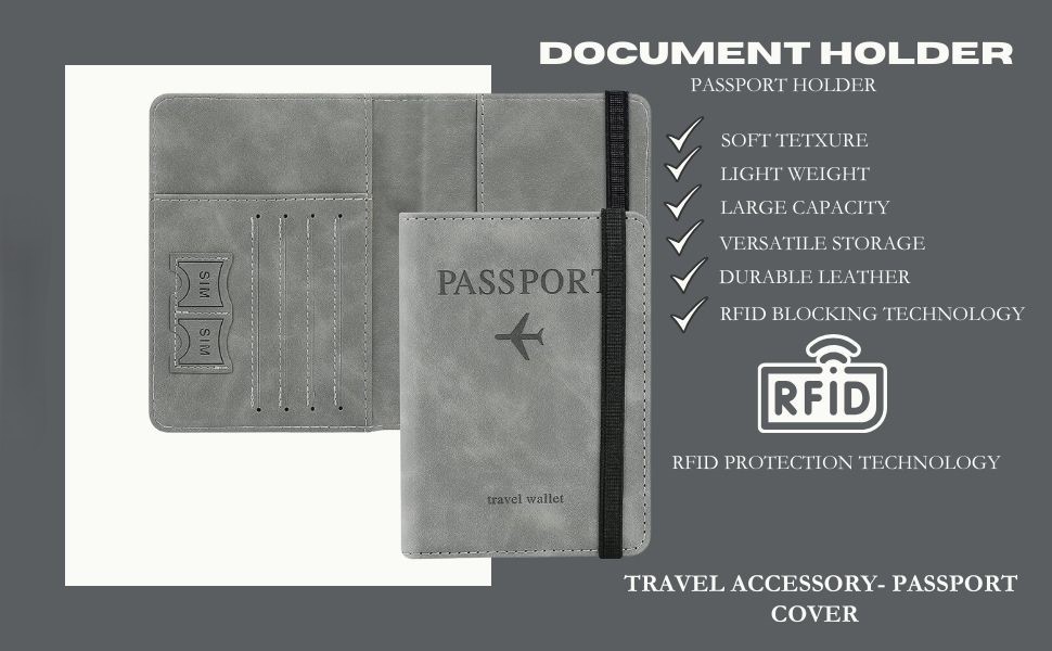 wallet organiser case document for men women