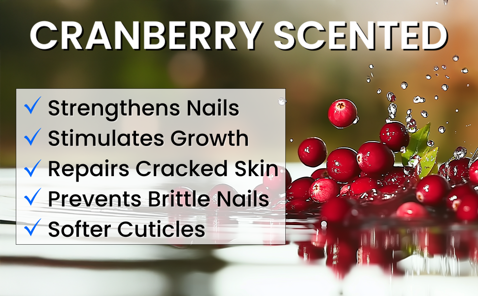 Ellie Chase Moisturizing Cuticle and Nail Care Oil 2.3 Fl Oz - Cranberry Scented