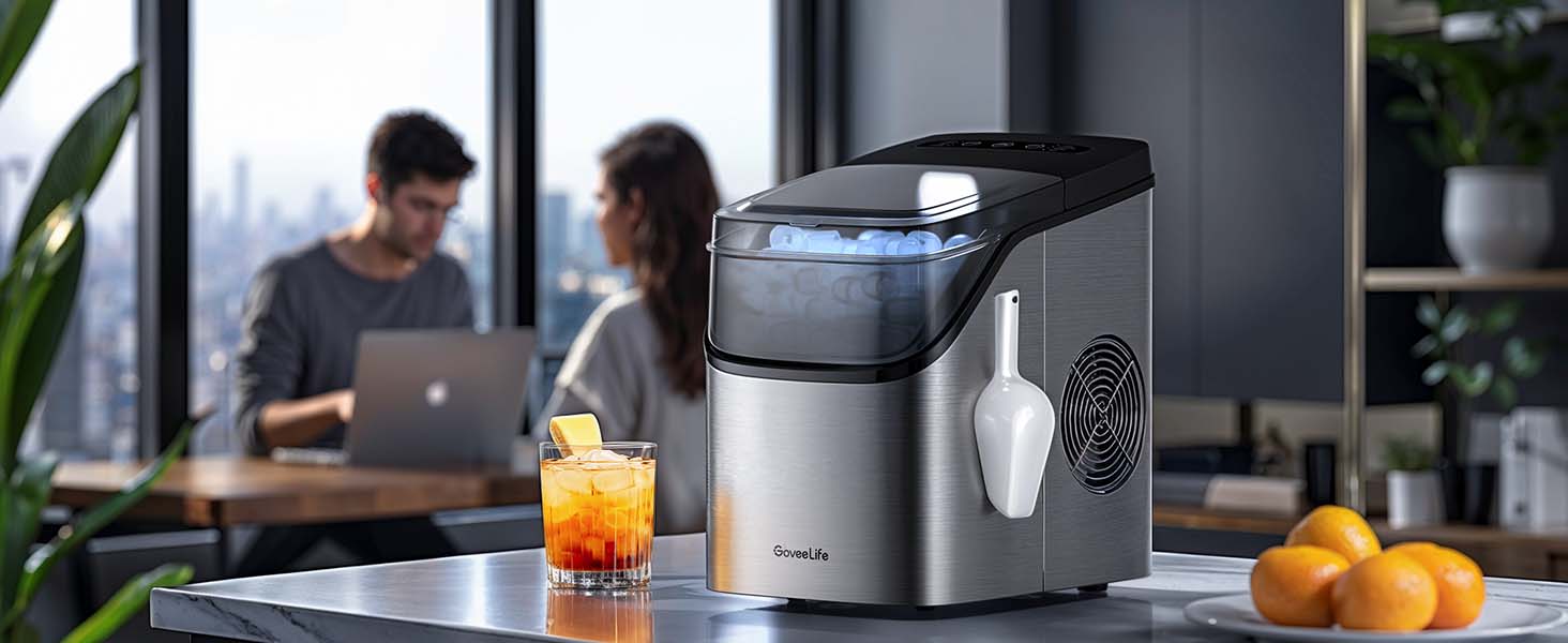 Smart Countertop Ice Maker