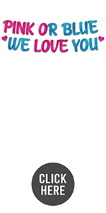 Gender Reveal Banner